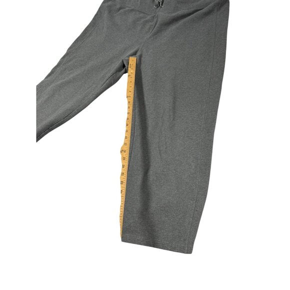 Lands End Womens Gray Drawstring Wide-Leg Pants 24W-26W Cotton/Polyester Blend - Picture 5 of 6